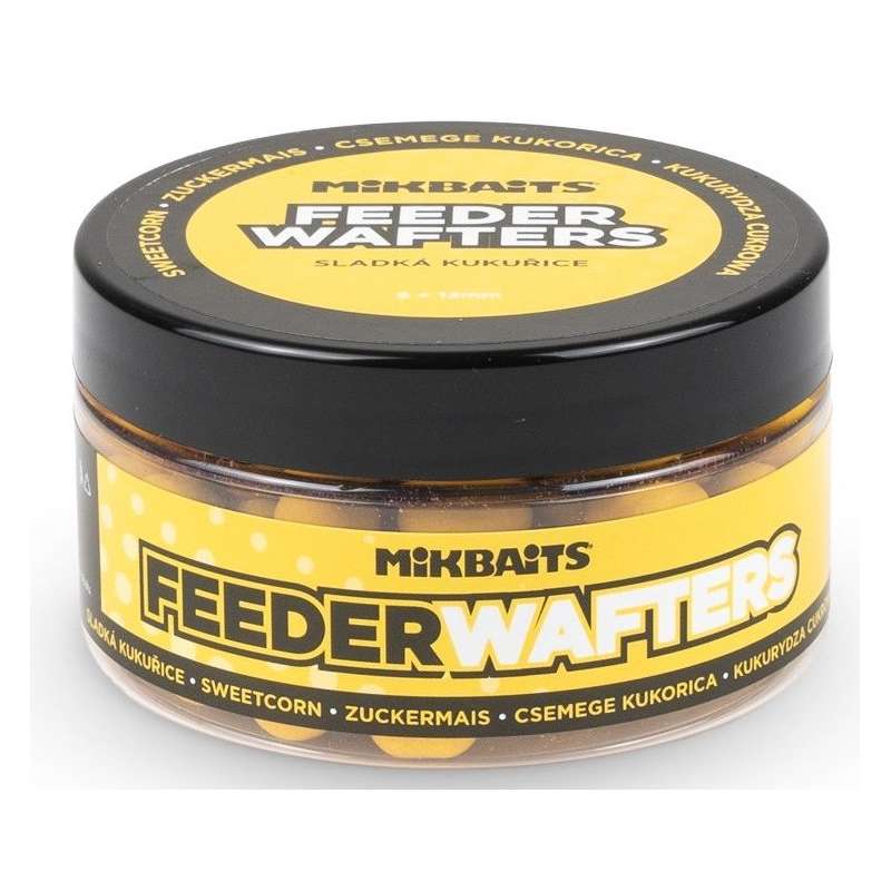 Mikbaits Feeder Wafters 8+12mm 100ml Sladká kukurica Mikbaits Feeder Wafters 8+12mm 100ml Sladká kukurica