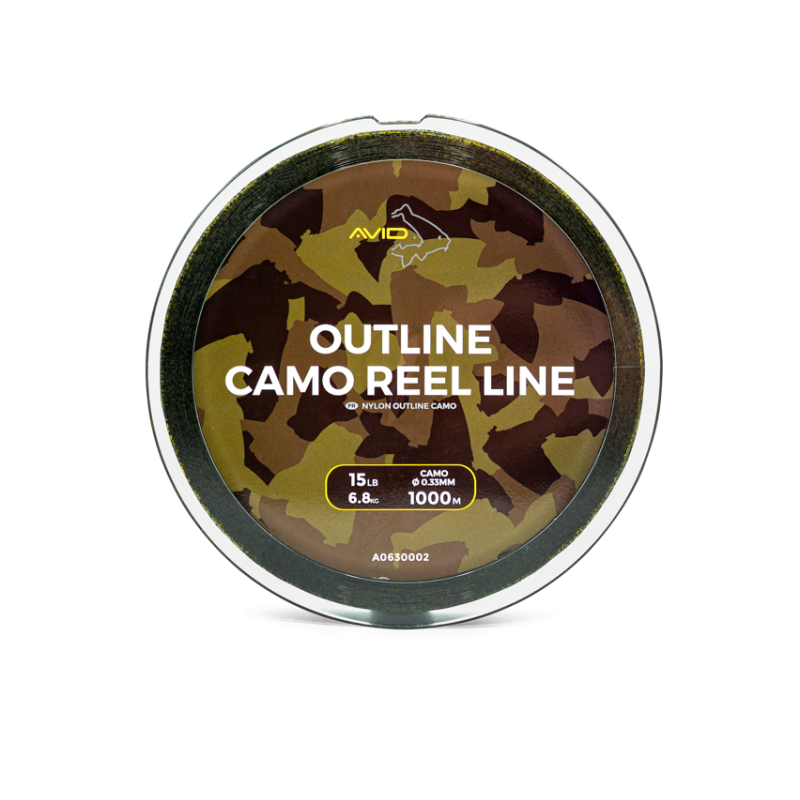 AVID CARP Vlasec Outline Camo Reel Line