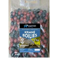 RAPTOR BAITS Kŕmne Bolies Halibut 5kg