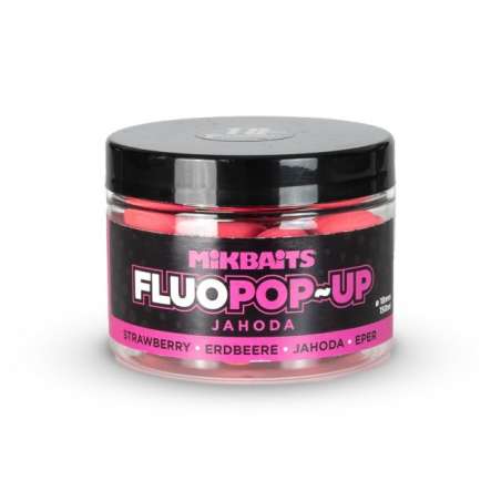 MIKBAITS Fluo Pop-up 150ml Jahoda