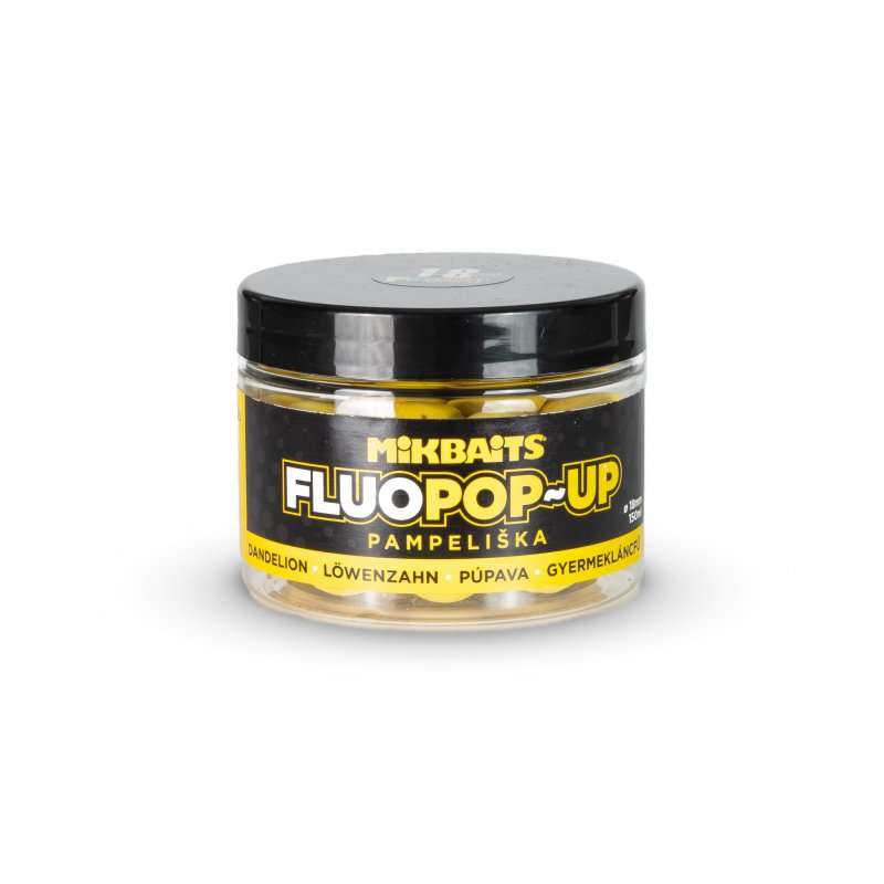 MIKBAITS Fluo Pop-up 150ml Pampeliška MIKBAITS Fluo Pop-up 150ml Pampeliška