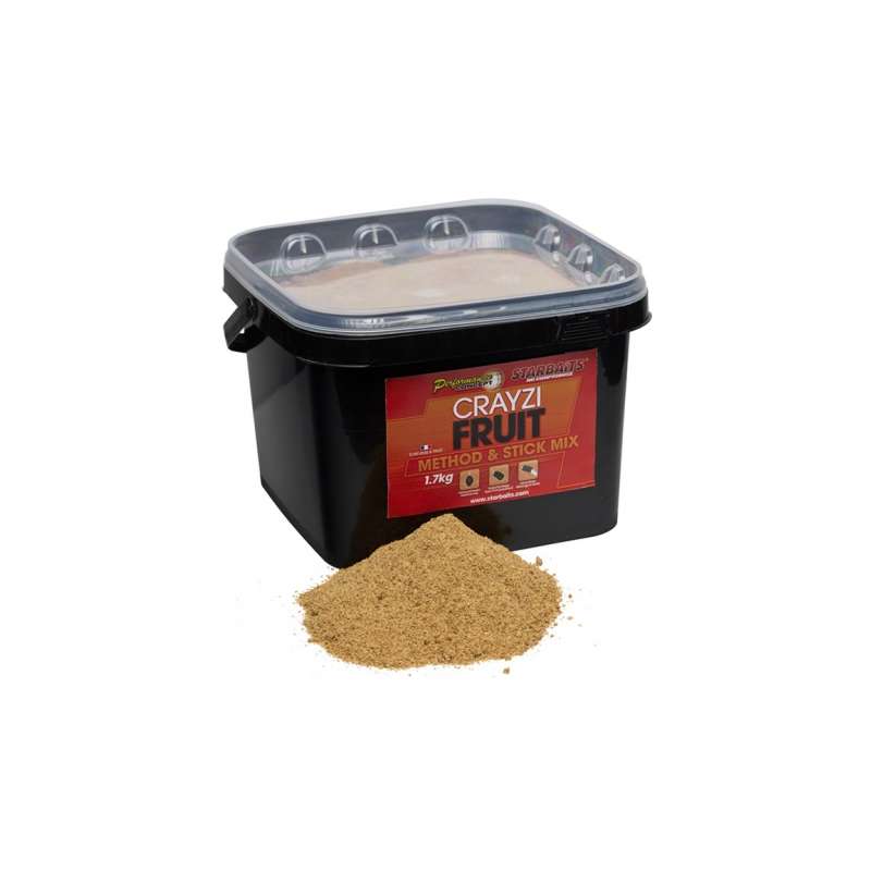 Starbaits Method & Stick Mix Crayzi Fruit 1,7kg Starbaits Method & Stick Mix Crayzi Fruit 1,7kg