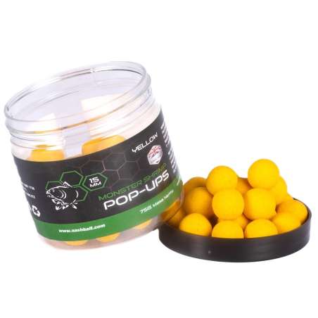 Nash Pop Ups Monster Shrimp Yellow 75g