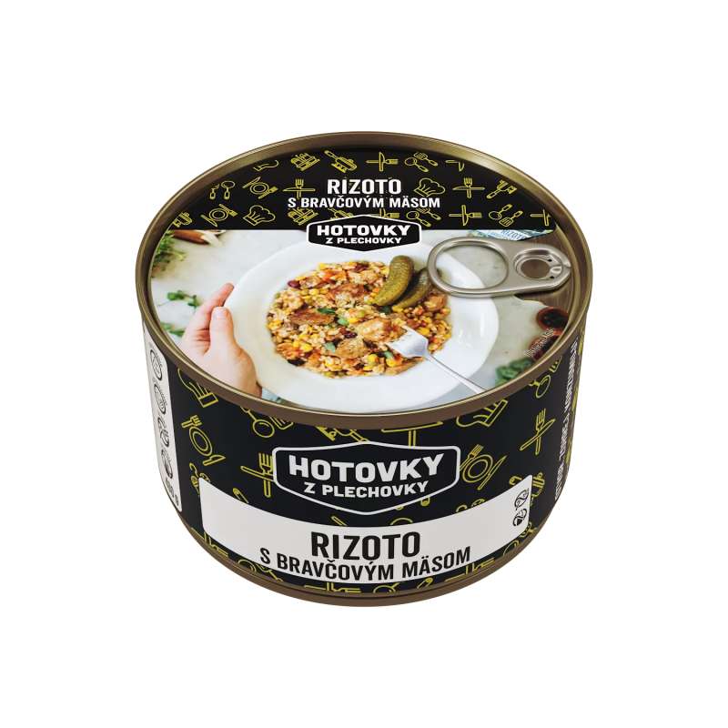 Rizoto s bravčovým mäsom Rizoto s bravčovým mäsom