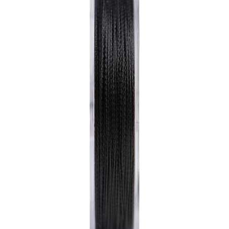 SPOMB Tapered Braided Leader Black 50lb-20lb 3ks