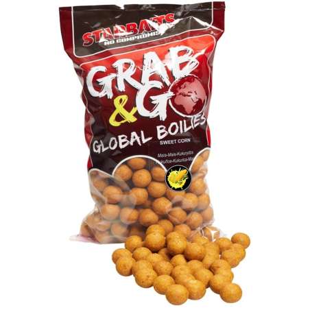 STARBAITS Boilies Global Sweet Corn 800g