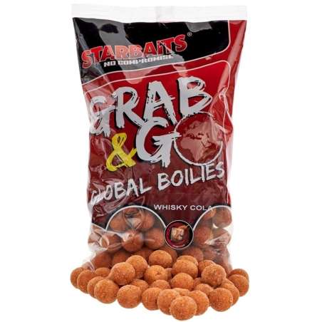 STARBAITS Boilies Global Whisky Cola 20mm 800g
