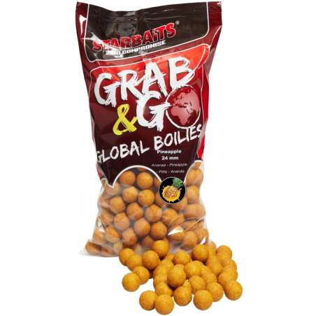 STARBAITS Boilies Global Pineapple 20mm 2,5kg
