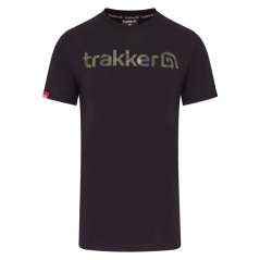 Trakker Tričko CR Logo T-shirt Black Camo
