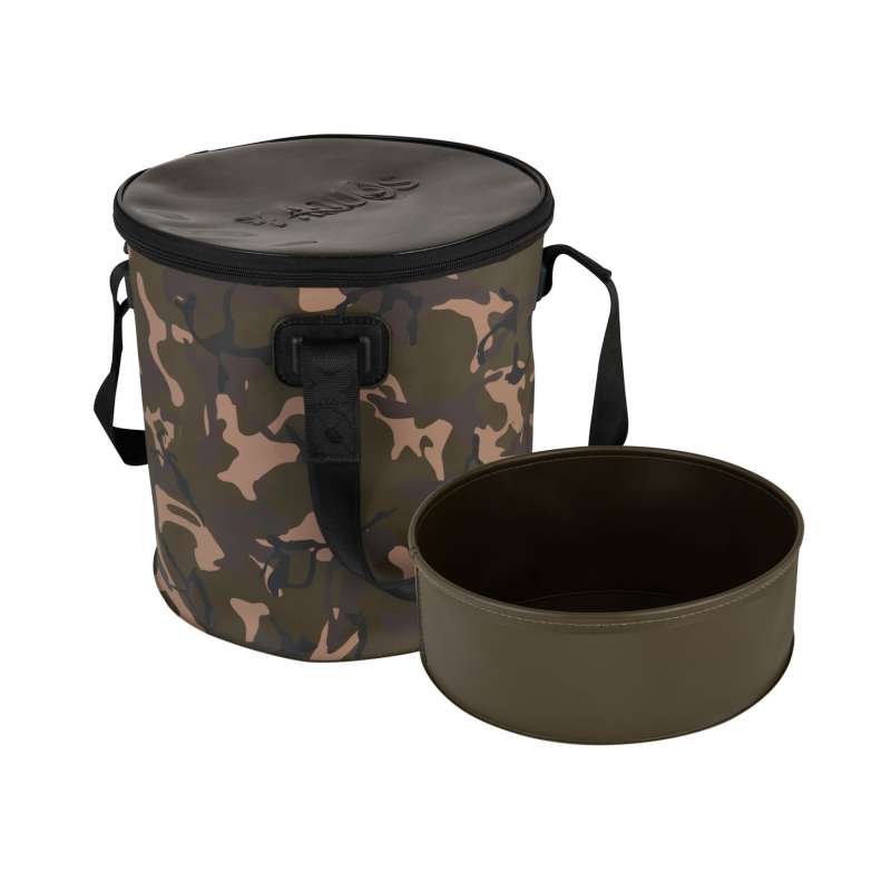 FOX AQUOS CAMO BUCKET & INSERT 12l