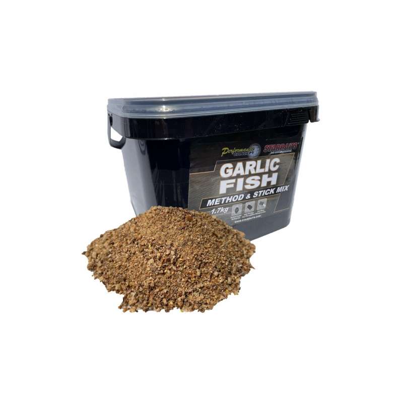 Starbaits Method & Stick Mix Garlic Fish 1,7kg